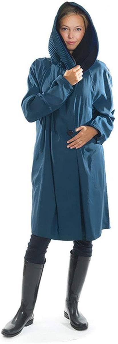 stylish raincoat