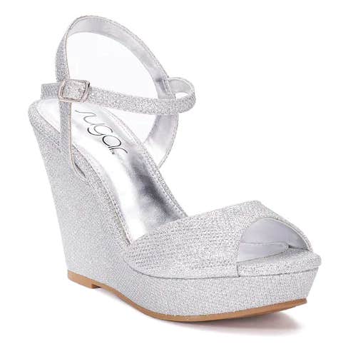 dressy wedge heels