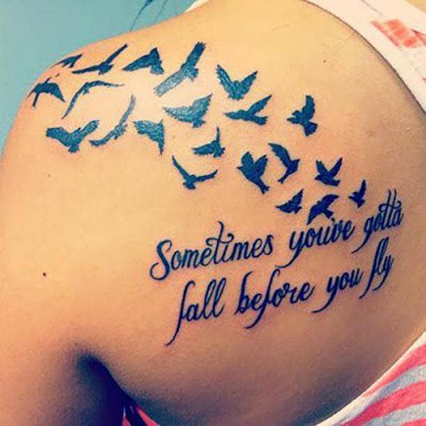 25 Female Quote Tattoos About Strength To Inspire You Every Single Day Yourtango Tattoos can have deep meaning, a permanent reminder of something powerful in life or an experience that cannot and should not be forgotten. 25 female quote tattoos about strength