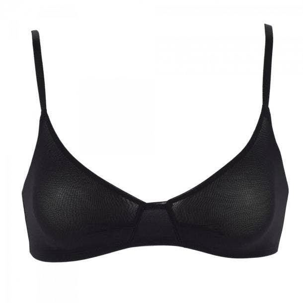 underwire free push up bra