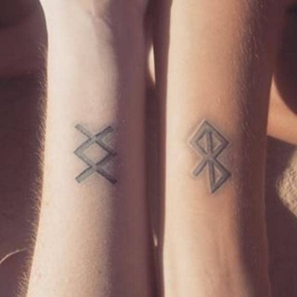 20 Rune Tattoos For Women Using The Viking Elder Futhark That Have Deep Meanings