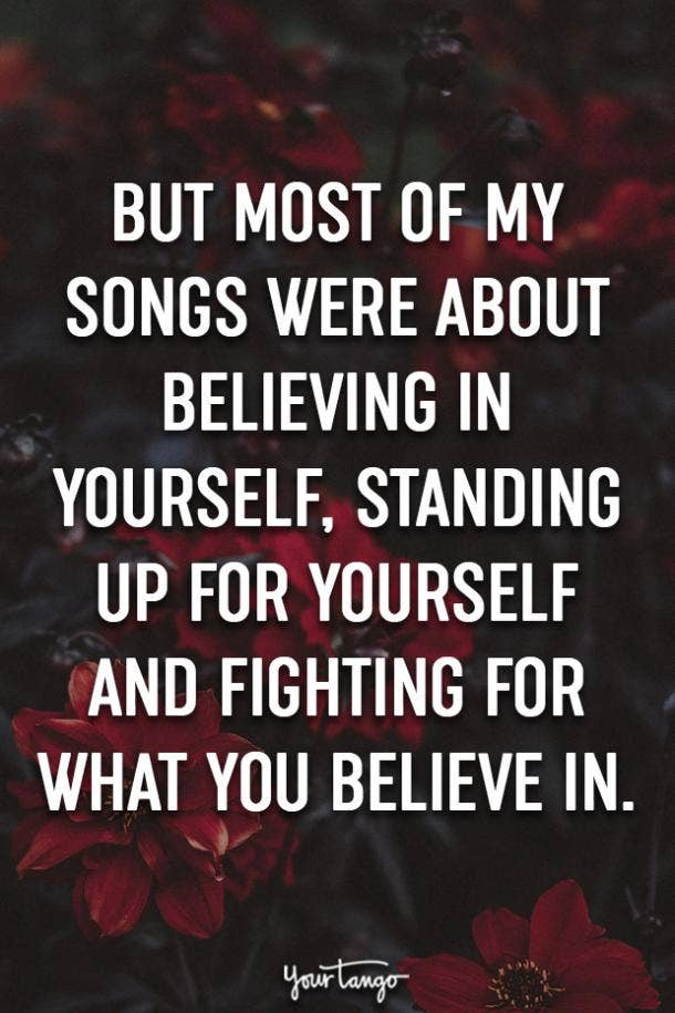 self assured quotes confident quotes stand up for what you believe in