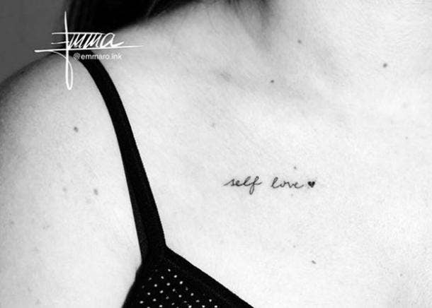 self love tattoos with deep meanings meaningful quote tattoos about self love