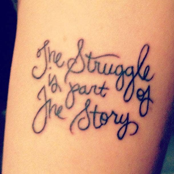 inspirational quotes tattoos