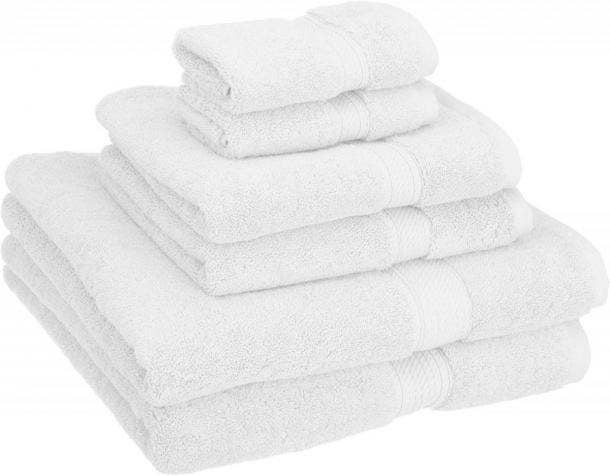 Bath Pure Towels Long Stapled Cotton Beach Spa Thicken Super Absorbent  Towel Sets