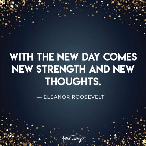 Eleanor Roosevelt new year quote
