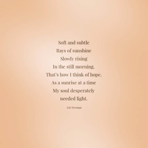 Best Instagram Poems By Liz Newman About Life Changes, Growth And Metamorphosis