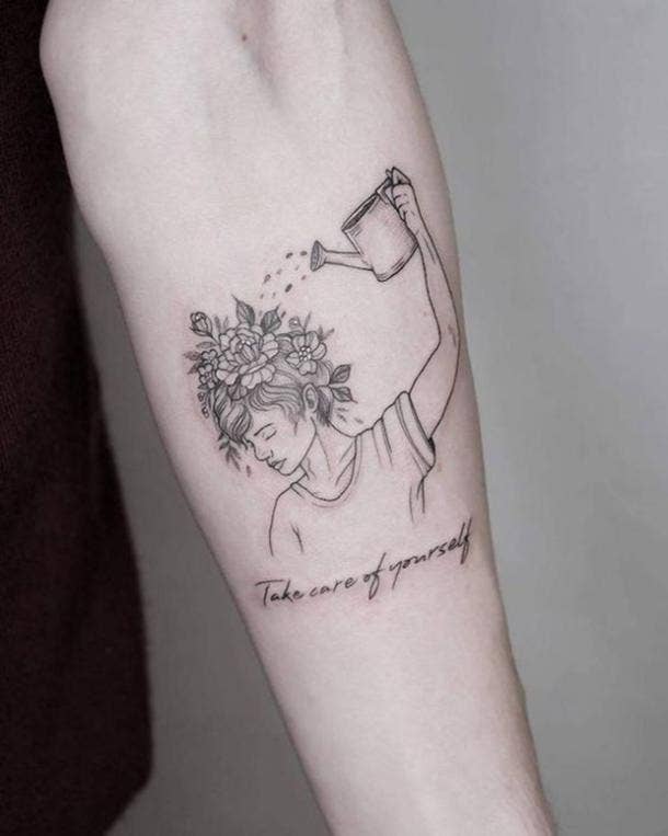 Love Yourself Tattoo | Why Love Yourself??? | Tattooed in Seoul 🇰🇷| -  YouTube