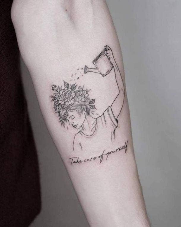 Self Growth   Tattoos Self love tattoo Geometric tattoo