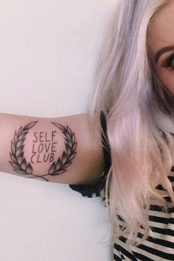 self love tattoos with deep meanings meaningful quote tattoos about self love