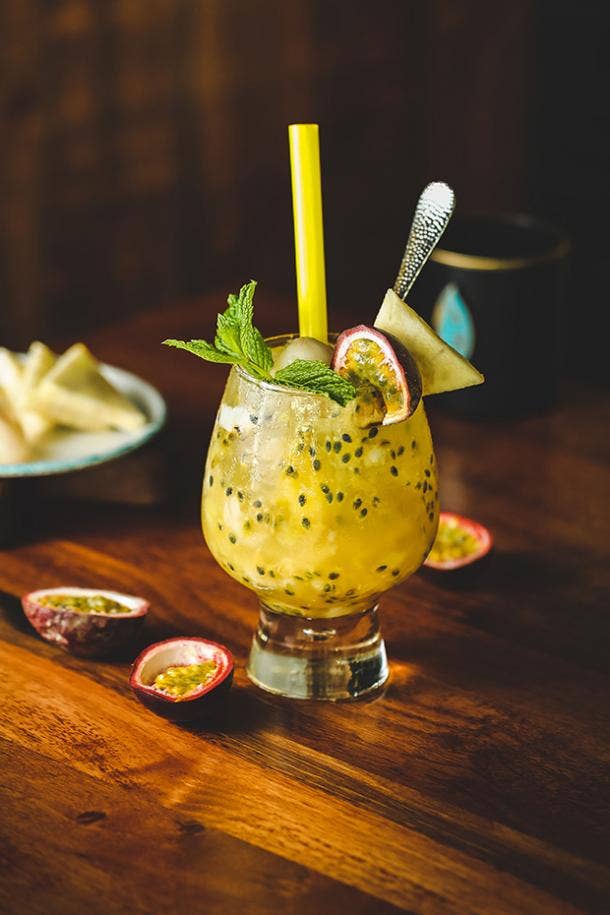 Passion Fruit Mojitos BBQ Cocktail Drink Recipes