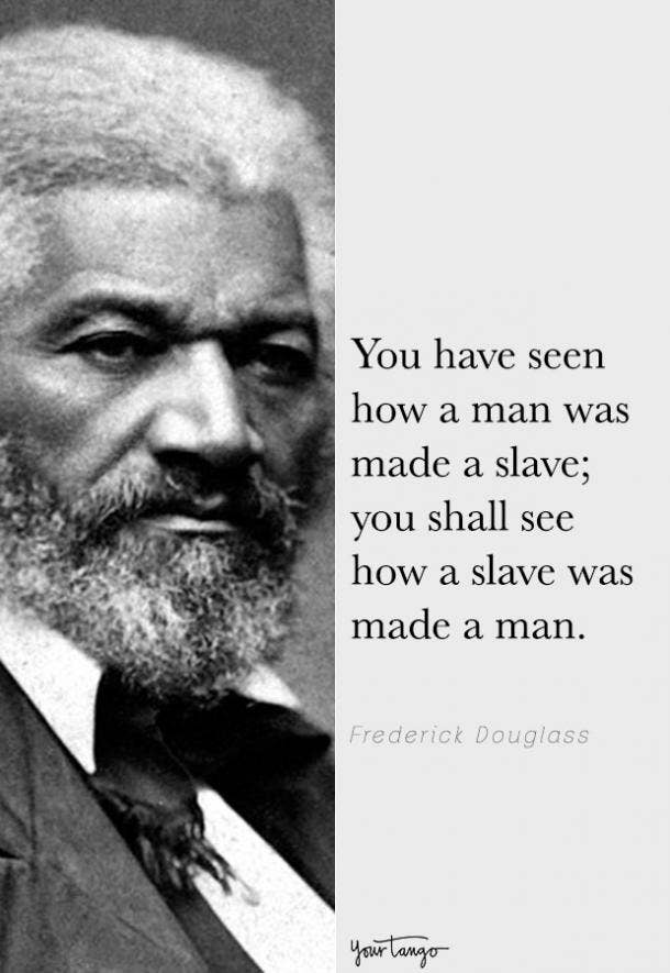 frederick douglass black history month quote
