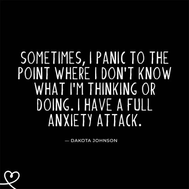 celebrity quotes about anxiety and depression