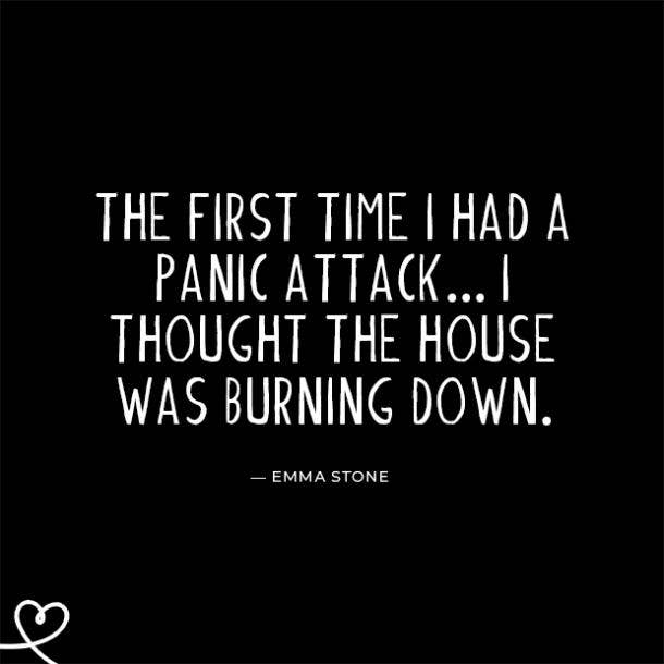 celebrity quotes about anxiety and depression
