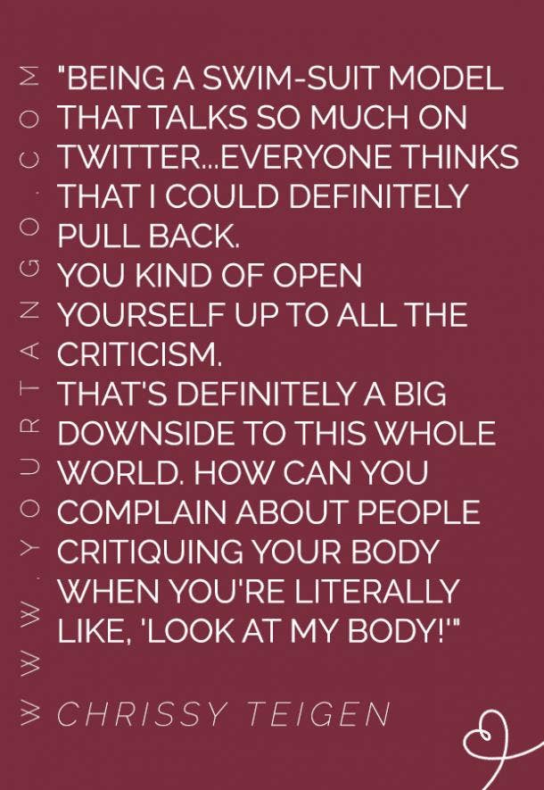 Chrissy Teigen quotes Chrissy Teigen memes Chrissy Teigen twitter tweets