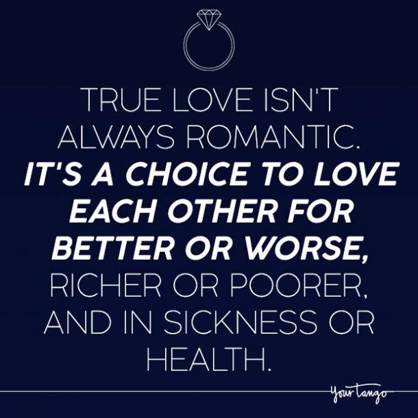 wedding quotes for better or for worse marriage vows