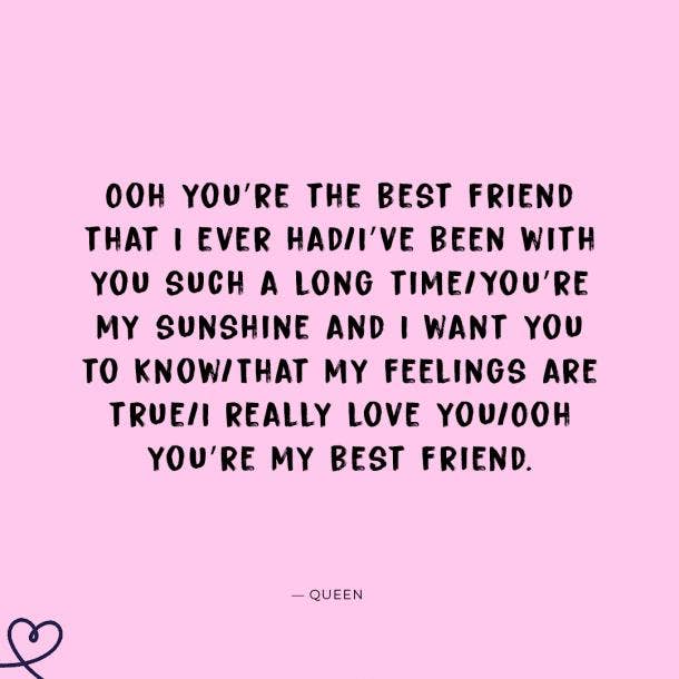 50 Best Friend Quotes To Share With Your Bff Show How Much You Love Her Yourtango