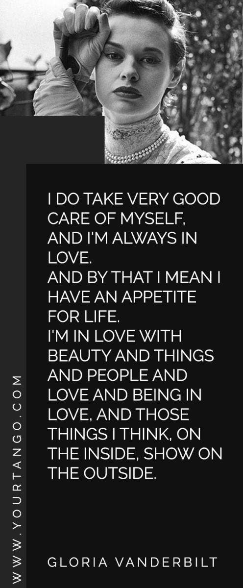 Gloria Vanderbilt Quotes
