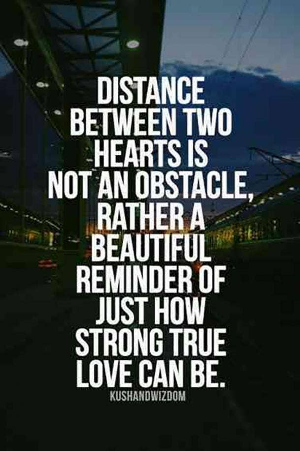 25 Long Distance Relationship Quotes & Memes That Prove Your Love Is Worth  It | Yourtango