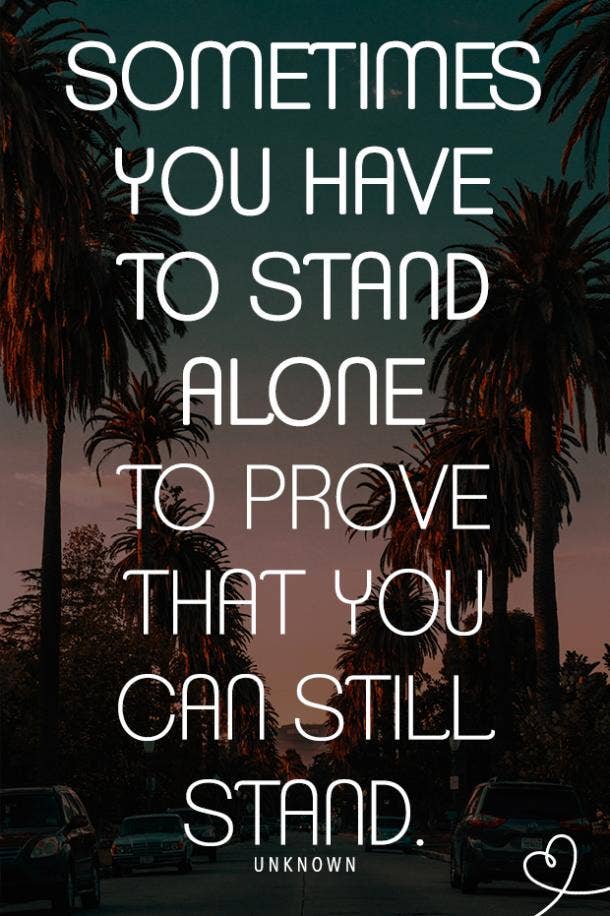 confident quotes about being single