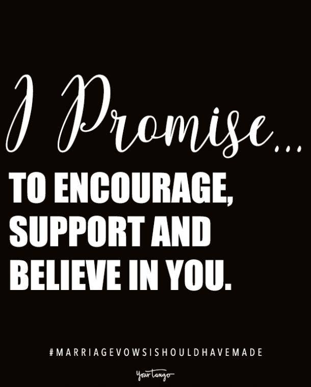 promises to make in vows