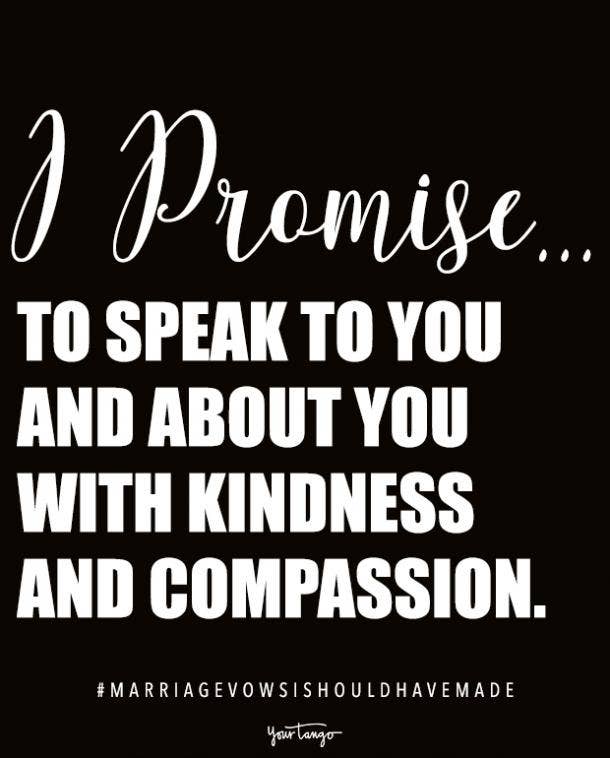 promises to make in vows