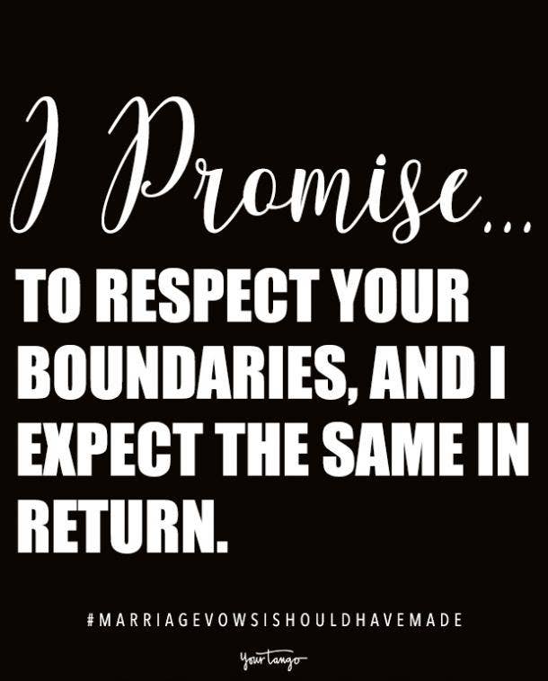 promises to make in vows