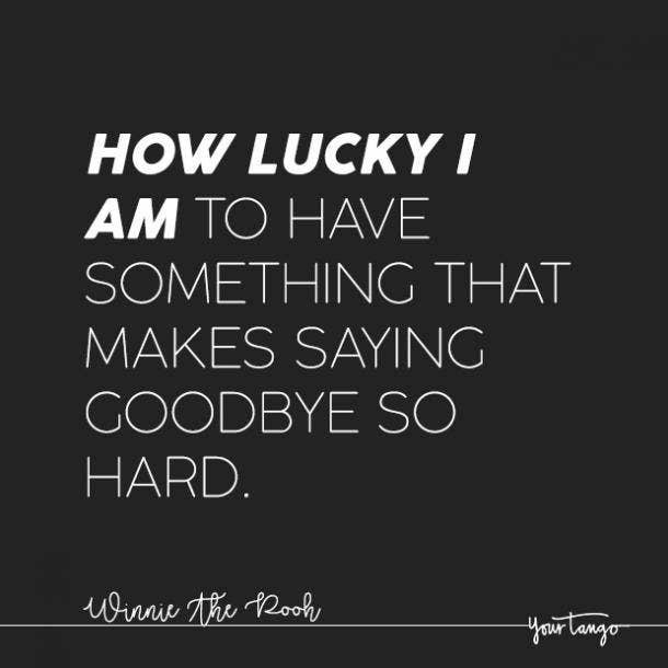 Quotes about endings and goodbyes