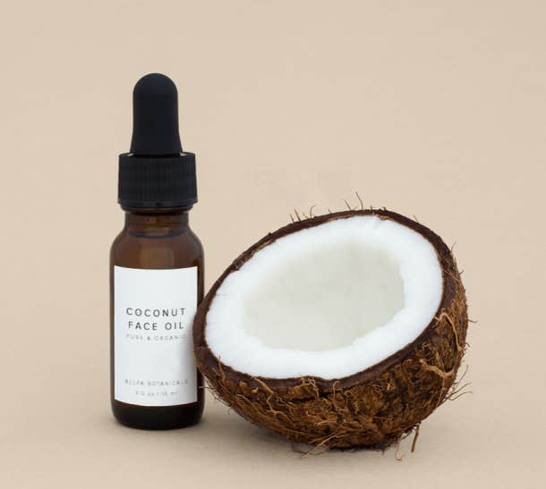 best coconut oil for skin face body hair allpa botanicals coconut face oil