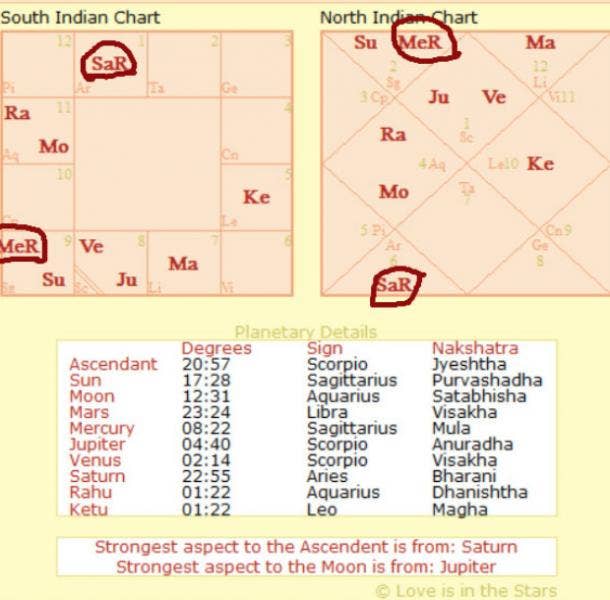 Retrograde Venus In Natal Chart Vedic Astrology