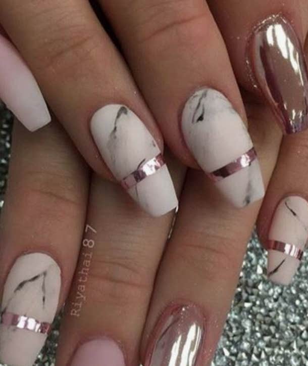 40 Best Chrome Nail Ideas Yourtango