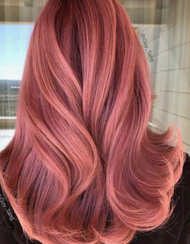 30 Best Rose Gold Hair Ideas | YourTango 30 Best Rose Gold Hair Ideas | YourTango