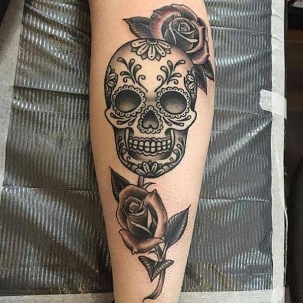 50 Best Sugar Skull Tattoo Designs & What The Tattoos Mean
