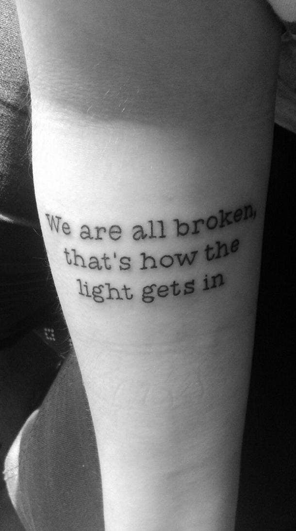 inspirational quotes tattoos