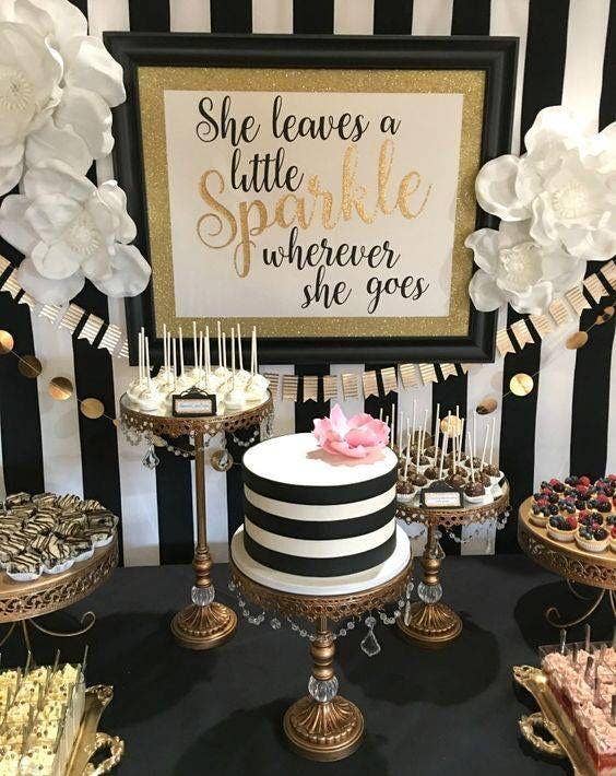 Kate Spade adult birthday party idea