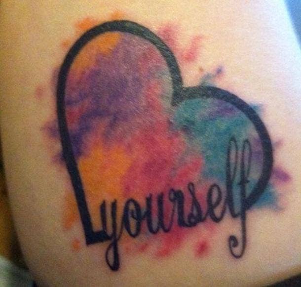 self love tattoos with deep meanings meaningful quote tattoos about self love