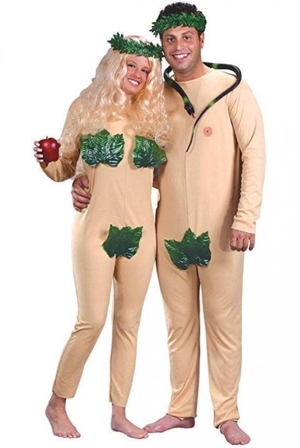 Adam and Eve couples costume
