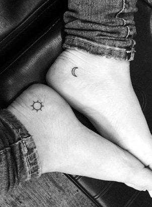 40 Tattoo Ideas with Meaning : Besties Tattoos I Take You | Wedding  Readings | Wedding Ideas | Wedding Dresses | Wedding Theme