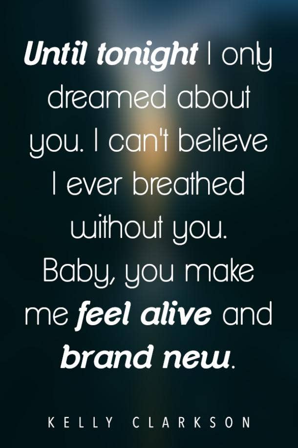 kelly clarkson heartbeat song lyrics