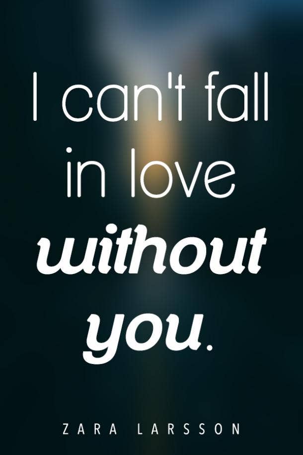 I Can't Fall In Love Without You zara larsson lyrics