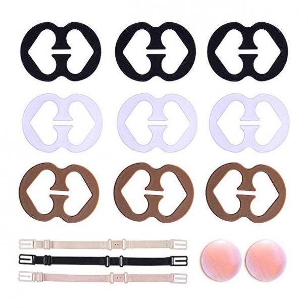 2 Pack Strap Tamers - Bra Strap Holder - Bra Strap Clip - Bra