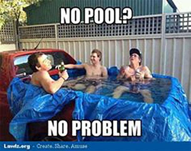 funny pool memes first day of summer memes