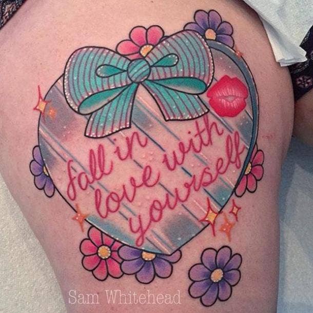 self love tattoos with deep meanings meaningful quote tattoos about self lo...