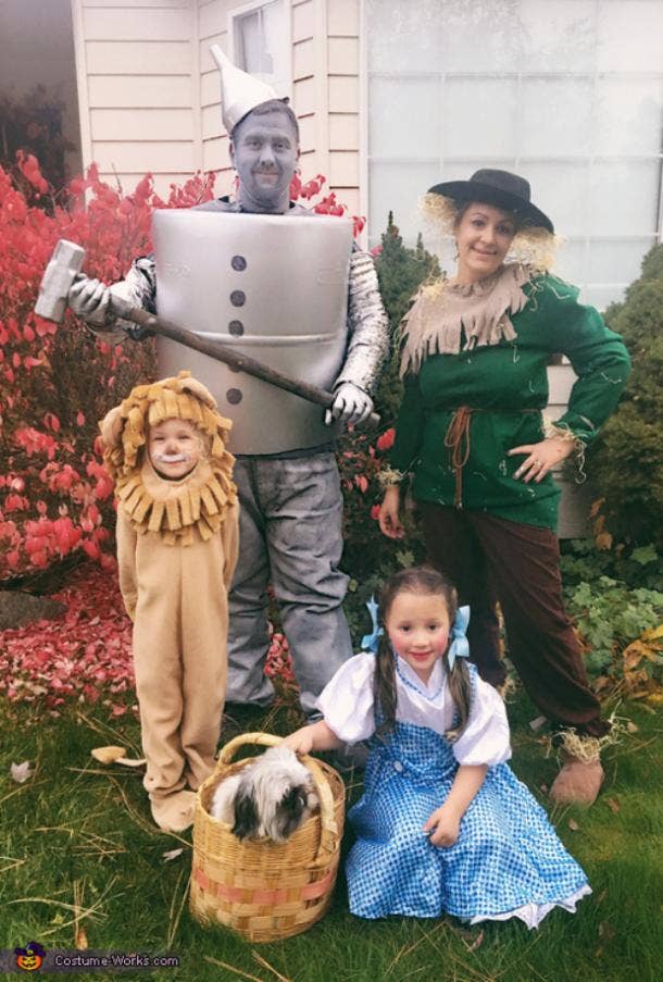 The Wizard of Oz Halloween costumes