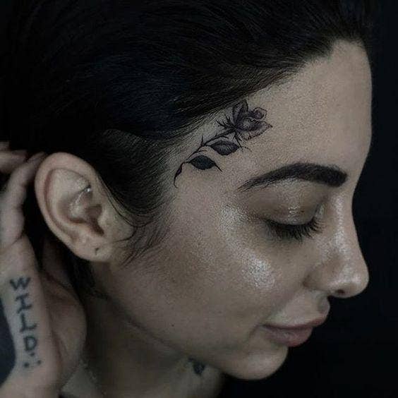 10 Pretty Face Tattoos For Women And Why This Tattoo Trend Has Been  Stigmatized For All The Wrong Reasons | YourTango