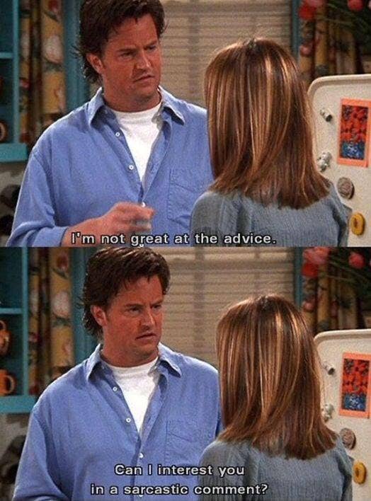 chandler bing Friends TV show quotes