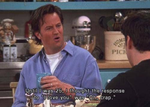 Chandler Bing Friends TV show quotes