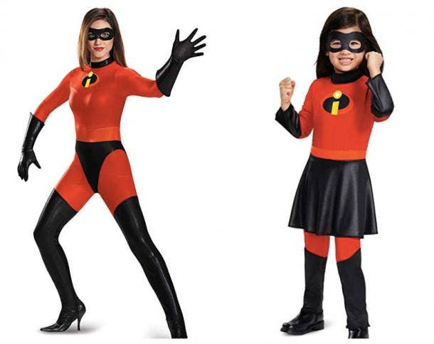 mom and daughter halloween outfits