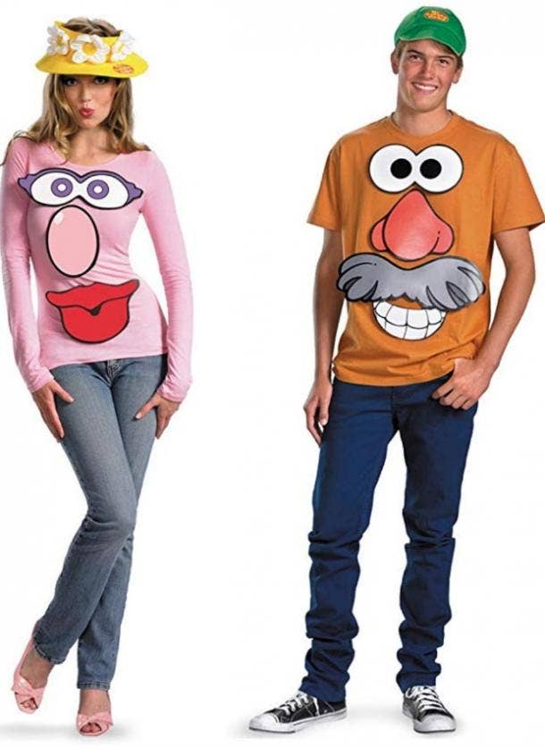 Mr. and Mrs. Potato Head couples costume