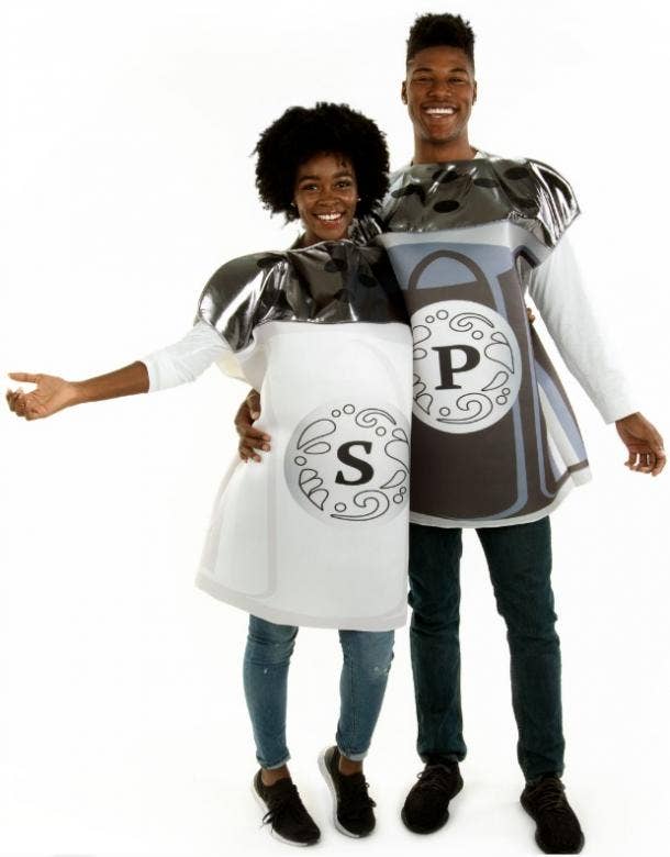 salt and pepper shakers couples costume